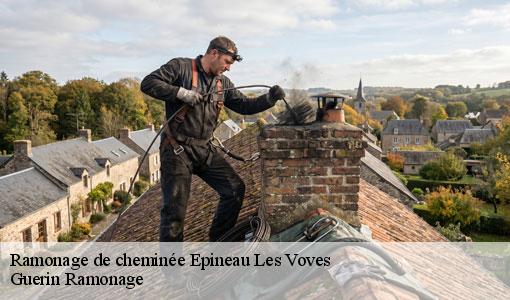 Ramonage de cheminée  epineau-les-voves-89400 Guerin Ramonage