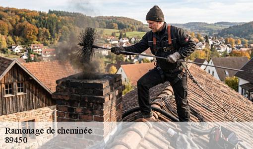 Ramonage de cheminée 89450