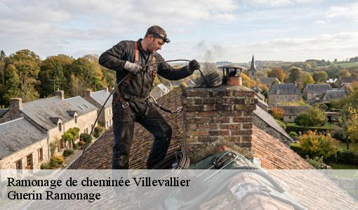 Ramonage de cheminée  villevallier-89330 Guerin Ramonage