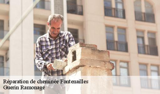 Réparation de cheminée  fontenailles-89560 Guerin Ramonage
