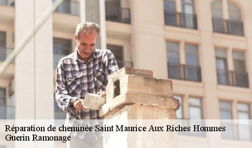 Réparation de cheminée saint-maurice-aux-riches-hommes-89190 Guerin Ramonage