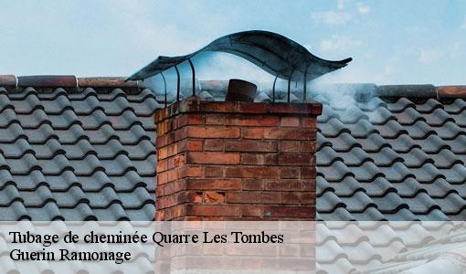 Tubage de cheminée  quarre-les-tombes-89630 Guerin Ramonage